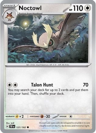 Noctowl (127/162)  [SV05: Temporal Forces]