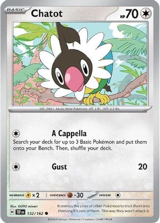 Chatot (132/162)  [SV05: Temporal Forces]