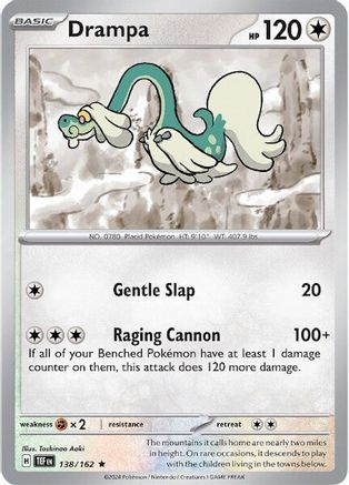 Drampa (138/162) Reverse Holofoil [SV05: Temporal Forces]