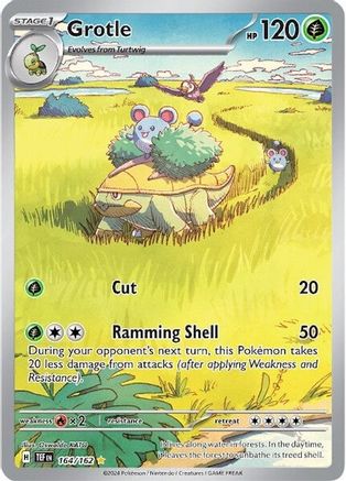 Grotle (164/162) Holofoil [SV05: Temporal Forces]