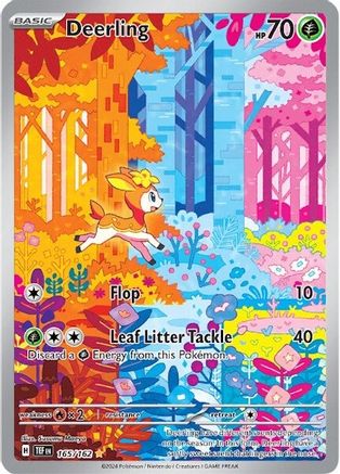 Deerling (165/162) Holofoil [SV05: Temporal Forces]