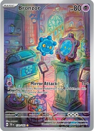 Bronzor (170/162) Holofoil [SV05: Temporal Forces]