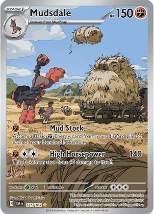 Mudsdale (175/162) Holofoil [SV05: Temporal Forces]