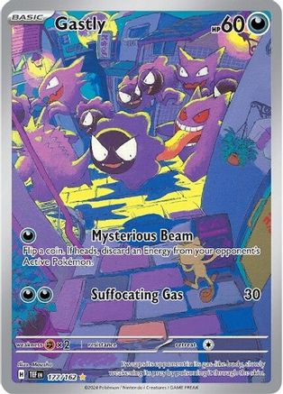 Gastly (177/162) Holofoil [SV05: Temporal Forces]
