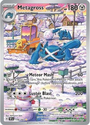 Metagross (178/162) Holofoil [SV05: Temporal Forces]