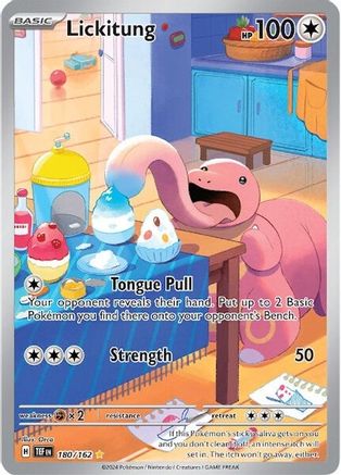 Lickitung (180/162) Holofoil [SV05: Temporal Forces]