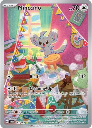 Minccino (182/162) Holofoil [SV05: Temporal Forces]