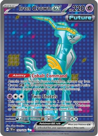 Iron Crown ex (191/162) Holofoil [SV05: Temporal Forces]