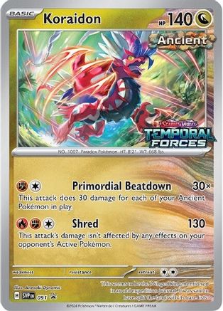 Koraidon (SVP091) [SV05: Temporal Forces Promo]