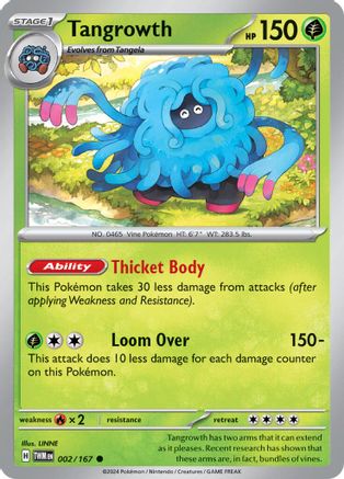 Tangrowth (002/167)  [SV06: Twilight Masquerade]