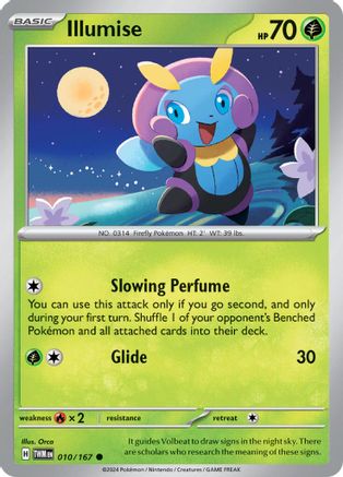 Illumise (010/167) Reverse Holofoil [SV06: Twilight Masquerade]