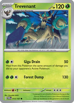 Trevenant (013/167)  [SV06: Twilight Masquerade]