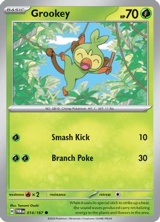 Grookey (014/167)  [SV06: Twilight Masquerade]