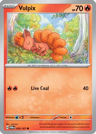 Vulpix (026/167)  [SV06: Twilight Masquerade]