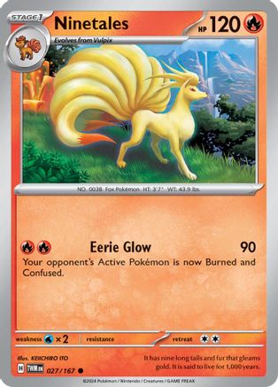 Ninetales (027/167)  [SV06: Twilight Masquerade]