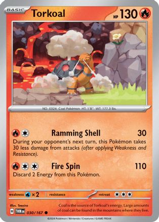 Torkoal (030/167)  [SV06: Twilight Masquerade]