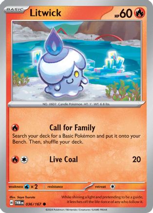 Litwick (036/167)  [SV06: Twilight Masquerade]