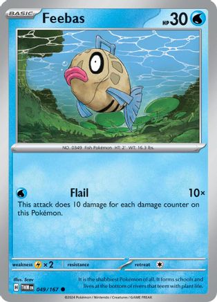 Feebas (049/167) Reverse Holofoil [SV06: Twilight Masquerade]
