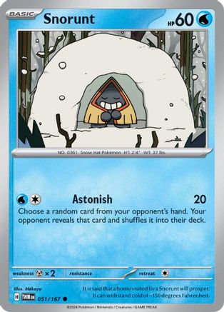 Snorunt (051/167)  [SV06: Twilight Masquerade]