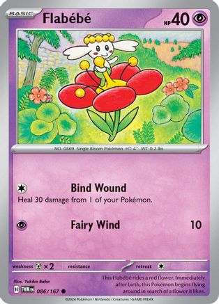 Flabebe (086/167) Reverse Holofoil [SV06: Twilight Masquerade]