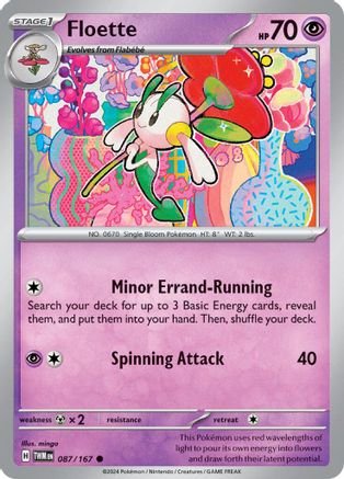 Floette (087/167) Reverse Holofoil [SV06: Twilight Masquerade]