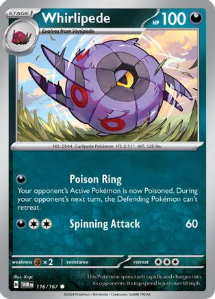 Whirlipede (116/167)  [SV06: Twilight Masquerade]