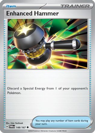 Enhanced Hammer (148/167) Reverse Holofoil [SV06: Twilight Masquerade]