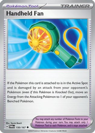 Handheld Fan (150/167) Reverse Holofoil [SV06: Twilight Masquerade]