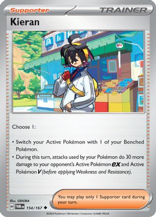 Kieran (154/167)  [SV06: Twilight Masquerade]