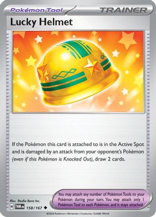 Lucky Helmet (158/167) Reverse Holofoil [SV06: Twilight Masquerade]