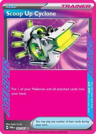 Scoop Up Cyclone (162/167) Holofoil [SV06: Twilight Masquerade]