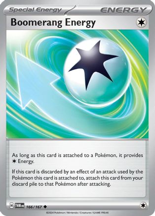 Boomerang Energy (166/167)  [SV06: Twilight Masquerade]