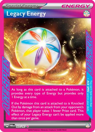 Legacy Energy (167/167) Holofoil [SV06: Twilight Masquerade]