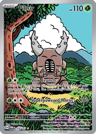 Pinsir (168/167) Holofoil [SV06: Twilight Masquerade]