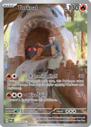 Torkoal (172/167) Holofoil [SV06: Twilight Masquerade]