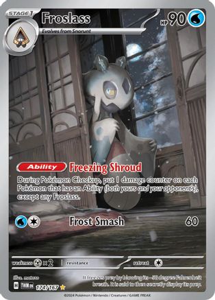 Froslass (174/167) Holofoil [SV06: Twilight Masquerade]
