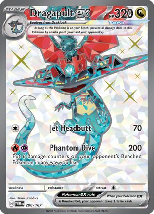 Dragapult ex (200/167) Holofoil [SV06: Twilight Masquerade]