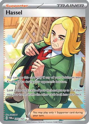 Hassel (205/167) Holofoil [SV06: Twilight Masquerade]