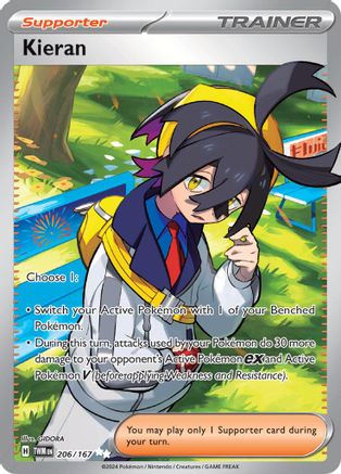 Kieran (206/167) Holofoil [SV06: Twilight Masquerade]