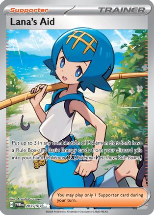 Lana's Aid (207/167) Holofoil [SV06: Twilight Masquerade]
