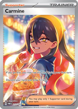 Carmine (217/167) Holofoil [SV06: Twilight Masquerade]