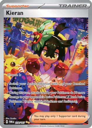 Kieran (218/167) Holofoil [SV06: Twilight Masquerade]