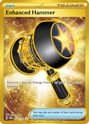 Enhanced Hammer (224/167) Holofoil [SV06: Twilight Masquerade]