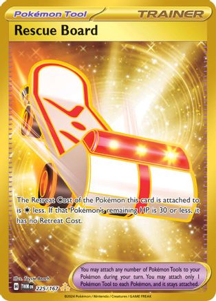 Rescue Board (225/167) Holofoil [SV06: Twilight Masquerade]