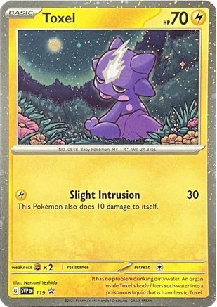 Toxel (SVP119) Holofoil [SV06: Twilight Masquerade Promo]