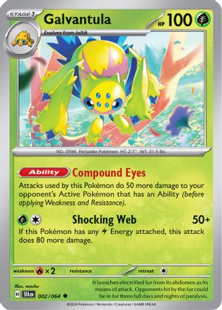 Galvantula (002/064)  [SV: Shrouded Fable]
