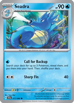 Seadra (011/064)  [SV: Shrouded Fable]