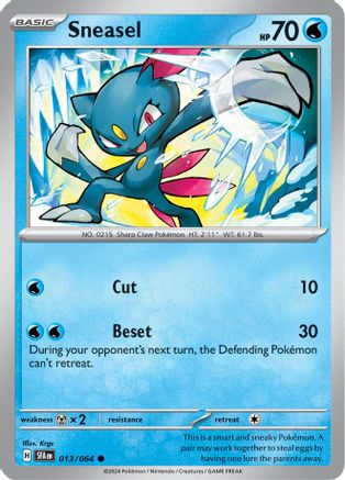 Sneasel (013/064)  [SV: Shrouded Fable]