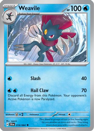 Weavile (014/064)  [SV: Shrouded Fable]