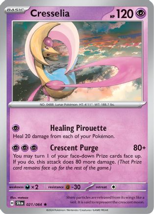 Cresselia (021/064) Reverse Holofoil [SV: Shrouded Fable]